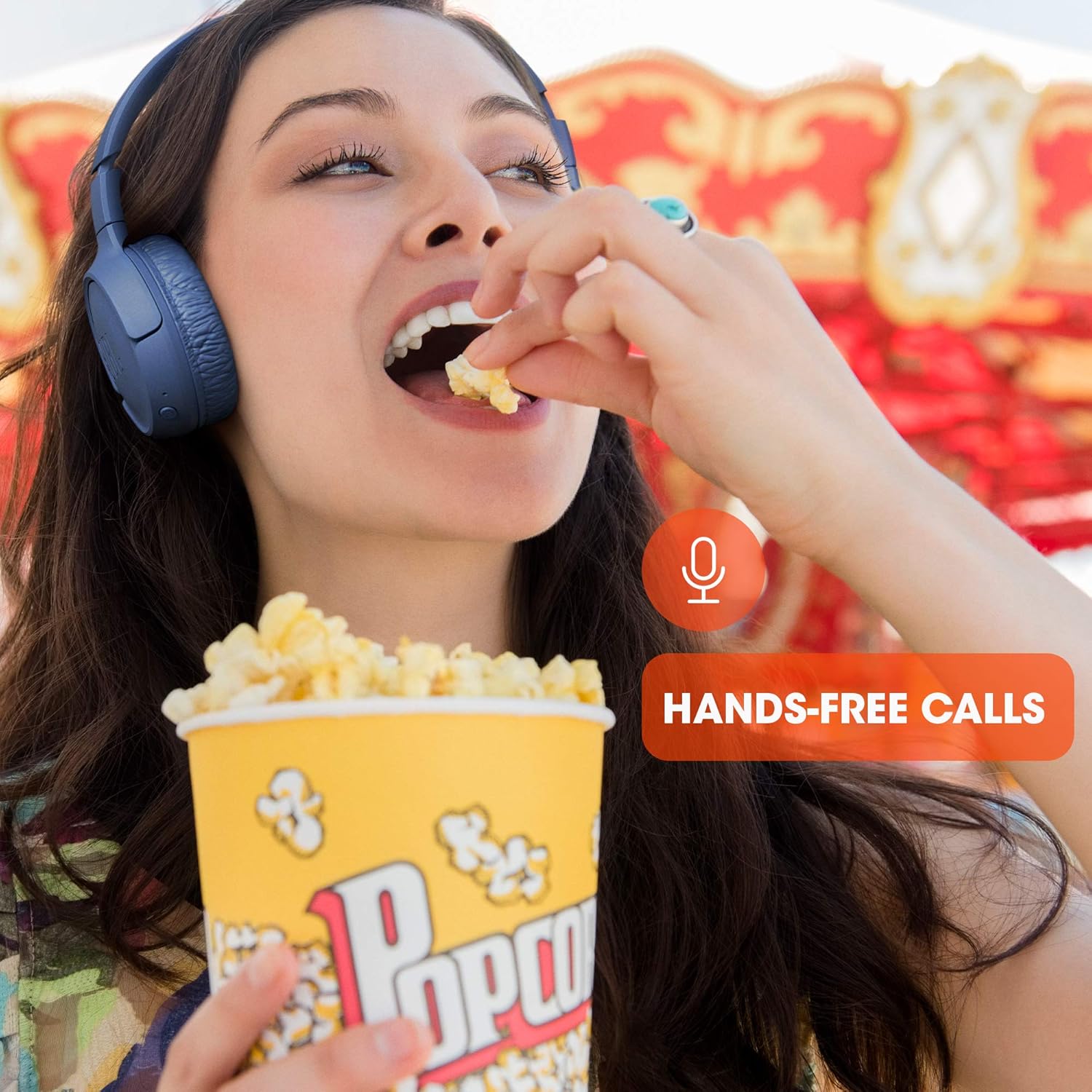 JBL Tune 510BT, On Ear Wireless Headphones with Mic, up to 40 Hours Playtime - View 6